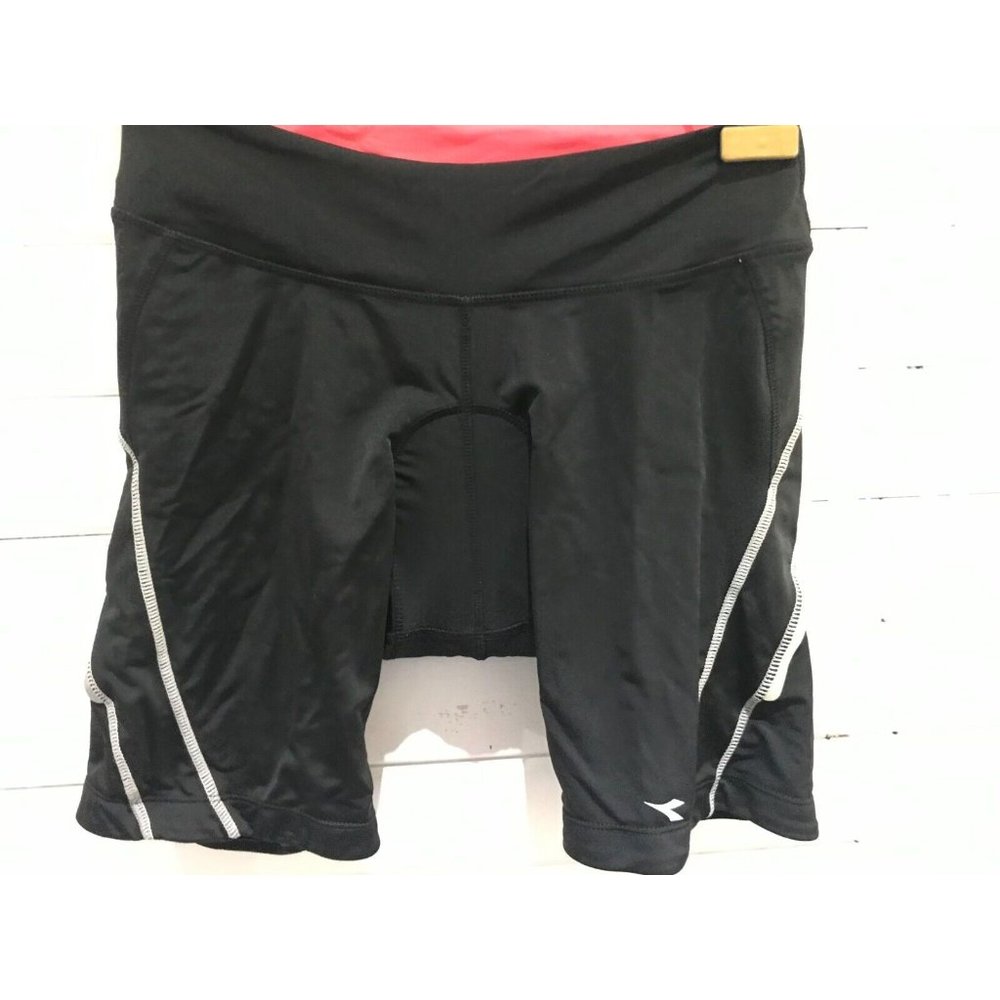 DIADORA  women Padded Marseilles Bike Shorts Medium  9”